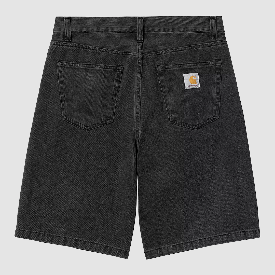 Landon Short Black Stone Washed