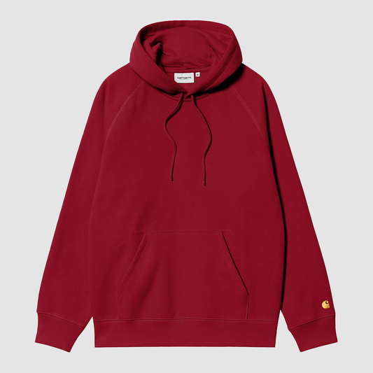 Hooded Chase Sweat Scarlet / Gold