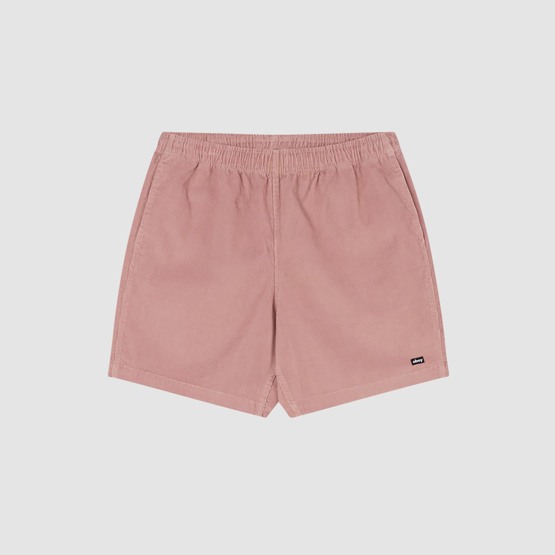 Easy Pulp Corduroy Short Mauve Faded Wash