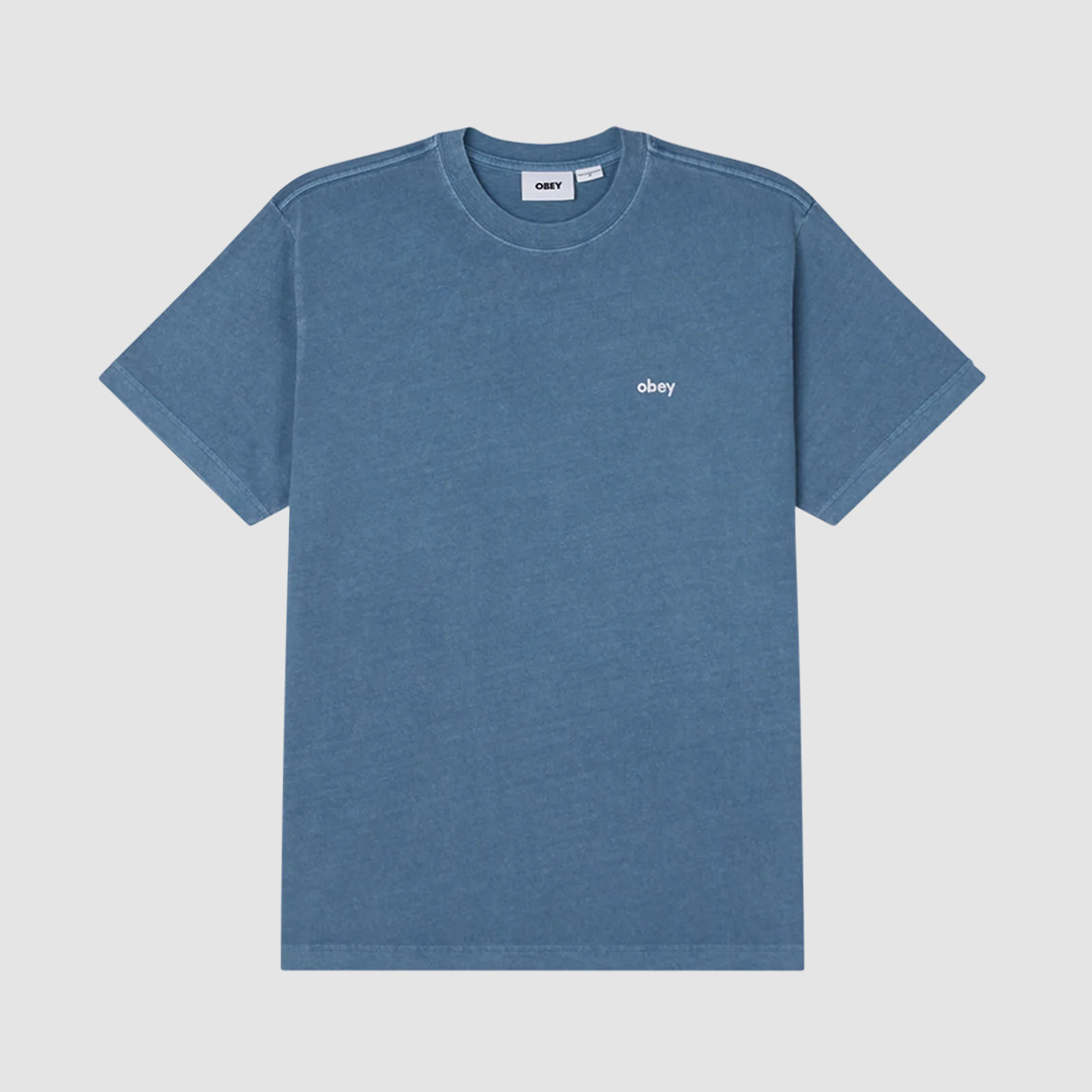 Lowercase Pigment T-Shirt Cornet Blue