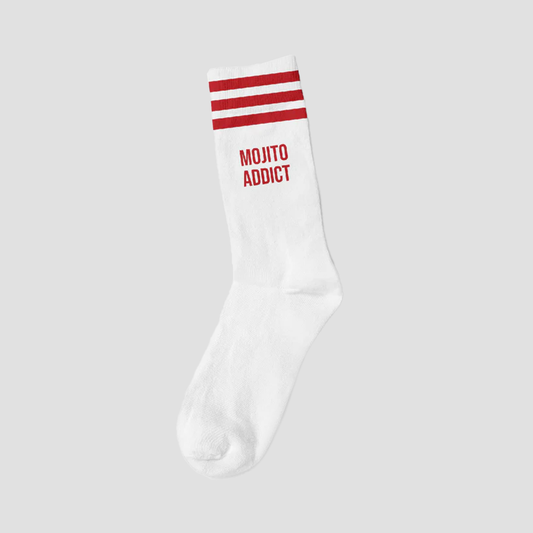 Mojito Addict Red / White Socks