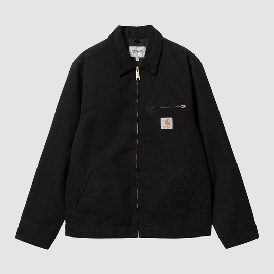 Detroit Jacket Black / Black Rinsed