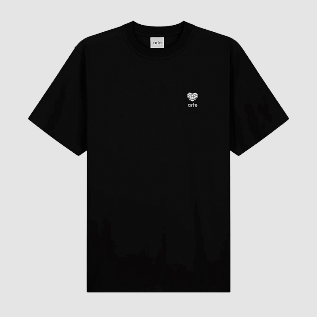 Heart Logo T-Shirt Black