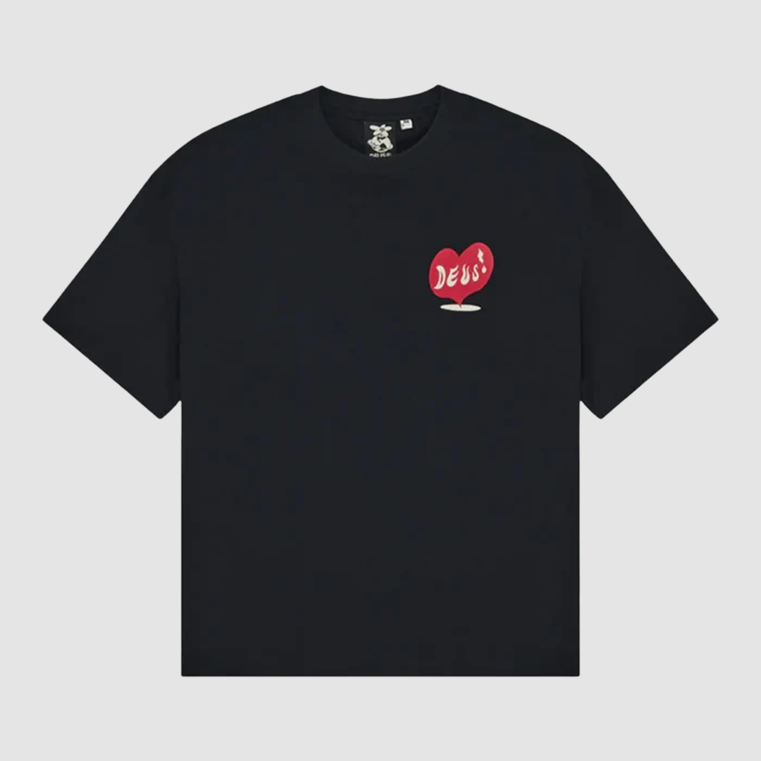 Deep Cut T-Shirt Black