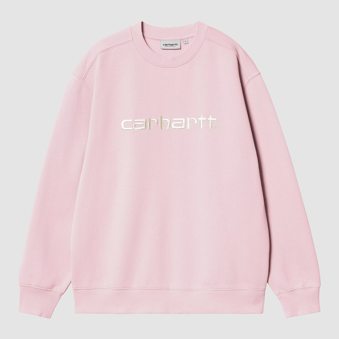 W' Carhartt Sweat Air Pink / Wax