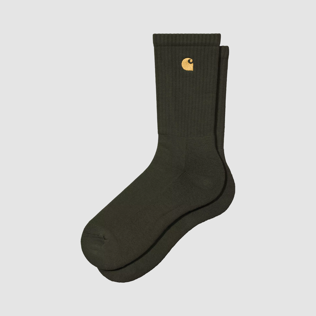 Chase Socks Olive / Gold