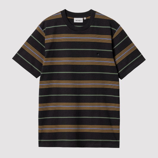S/S Haynes T-Shirt Stripe Black
