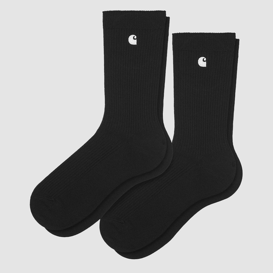 Madison Pack Socks Black / White