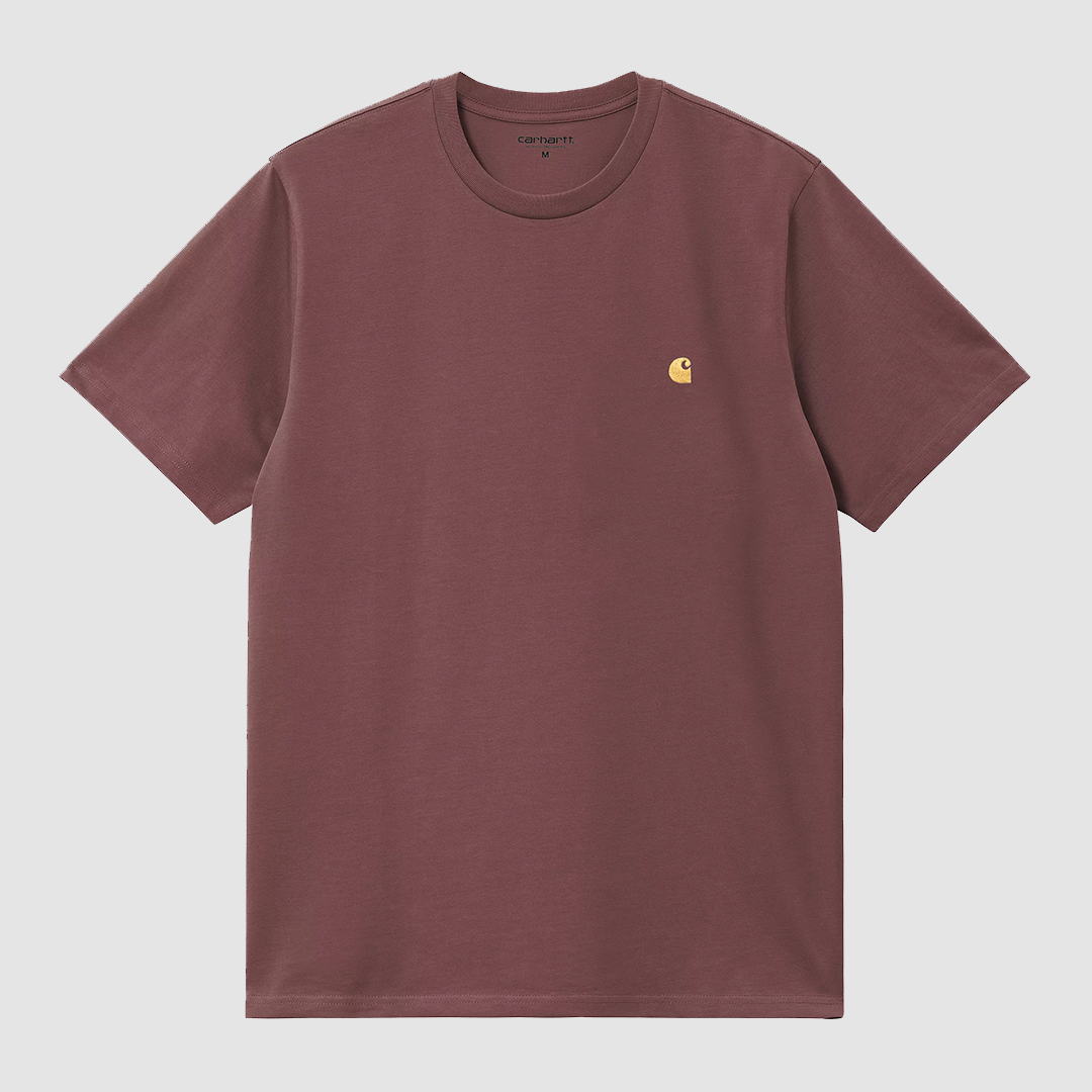 S/S Chase T-Shirt Dusky Pink / Gold