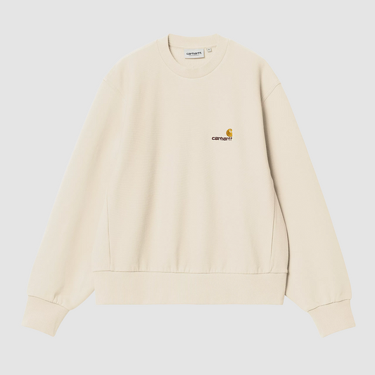 W' American Script Sweat Natural