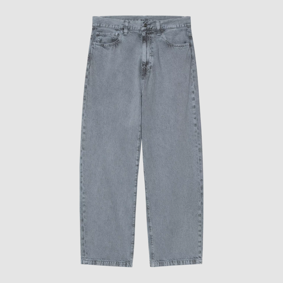 Landon Pant Black / Blue Fog Garment Dyed