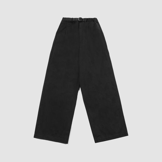 Two Tuck Wide Kation Pants Black