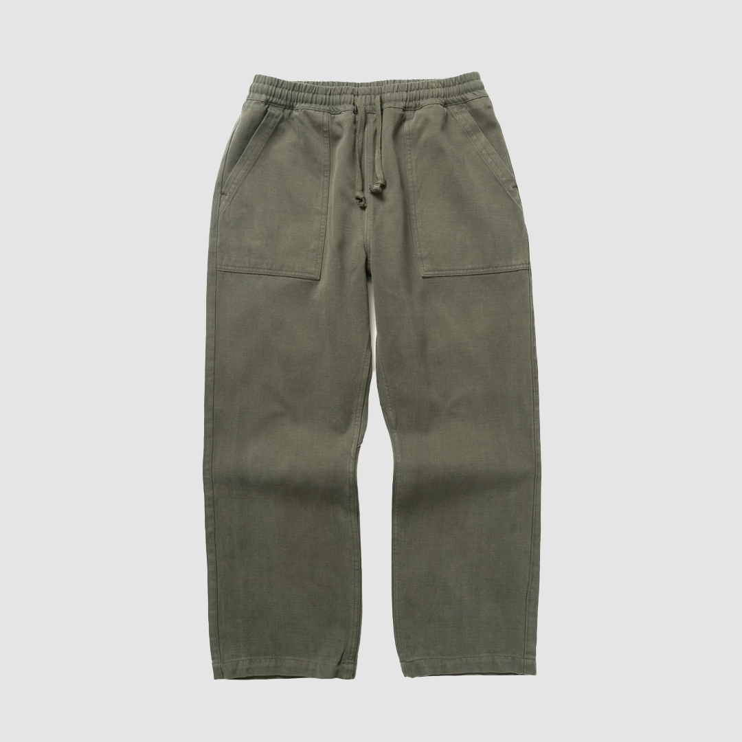 Moleskin Chef Pants Moss