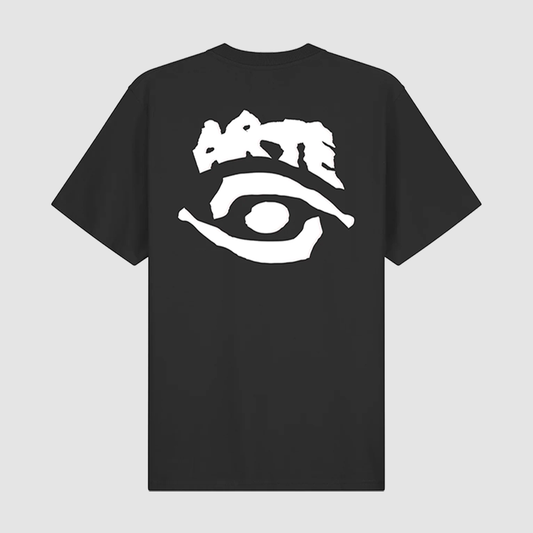 Eye Print T-Shirt Black