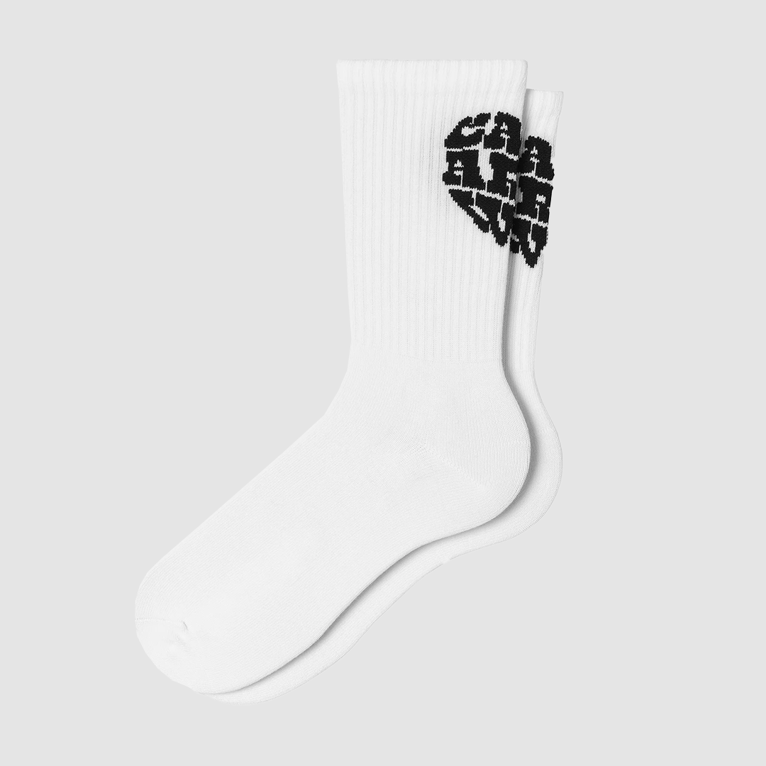 Heartbreaker Socks White / Black