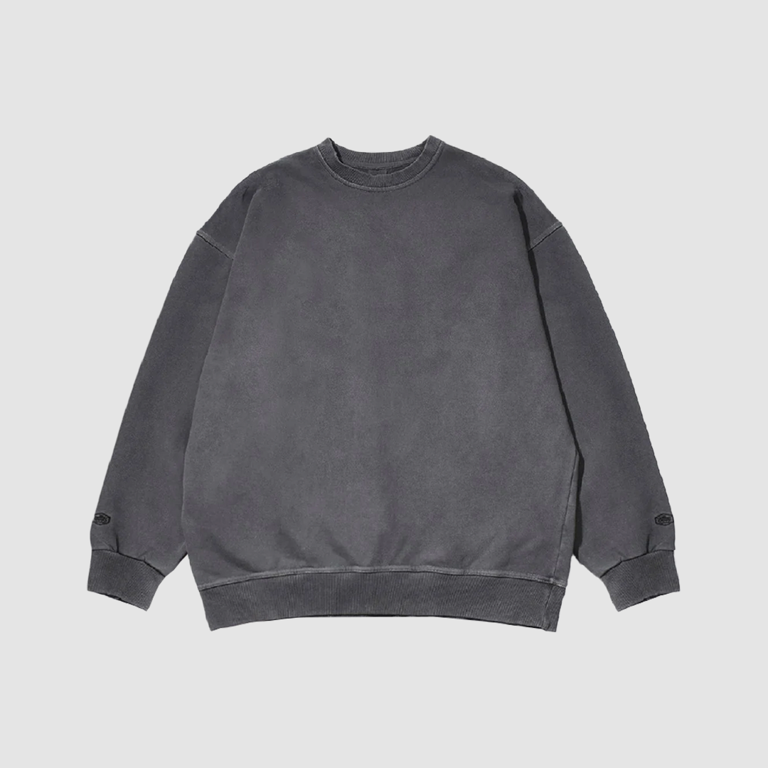 Pigment Sweat Shirt Dark Grey