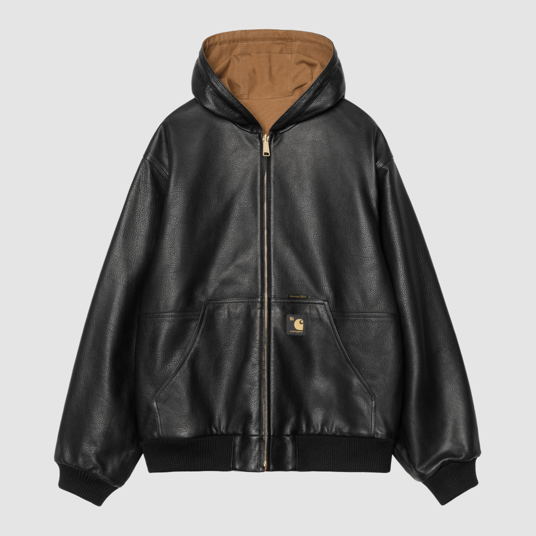50 Years Anniversary OG Active Jacket Leather Black/ Hamilton Brown