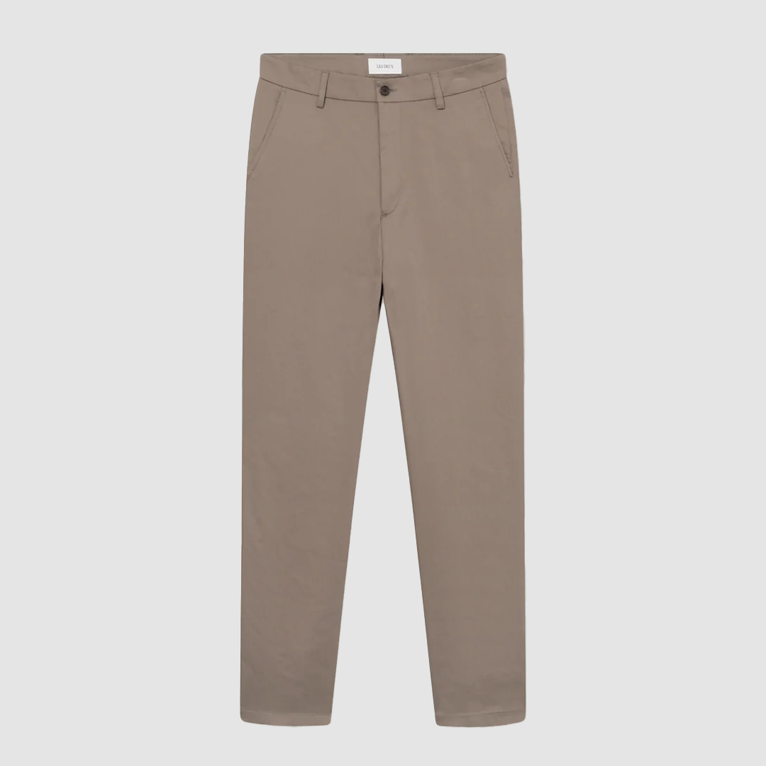 Como Reg Suits Pants Walnut Melange