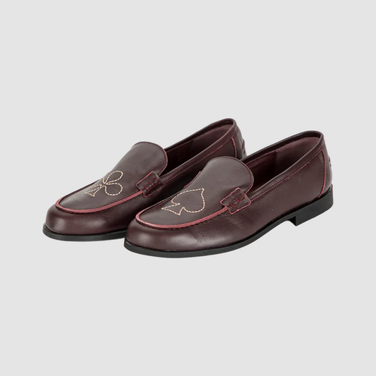 Embroidered Loafers