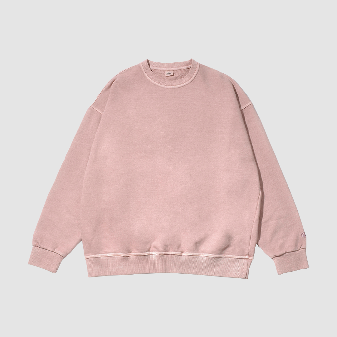 Pigment Sweat Shirt Dusty Pink