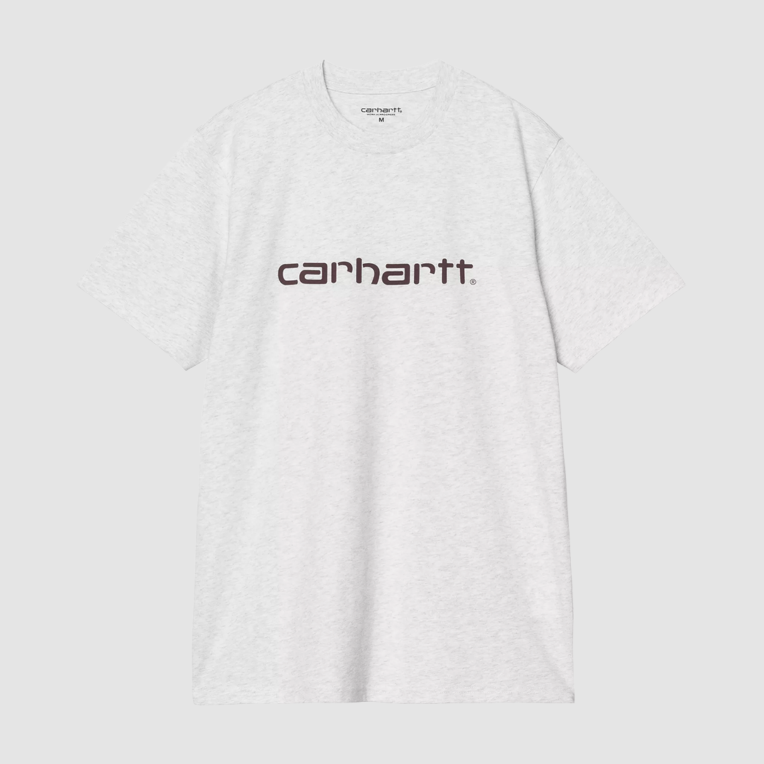 S/S Script T-Shirt Ash Heather / Rondo