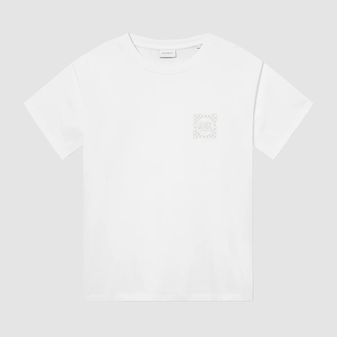 Goods T-Shirt White / Smoke Green