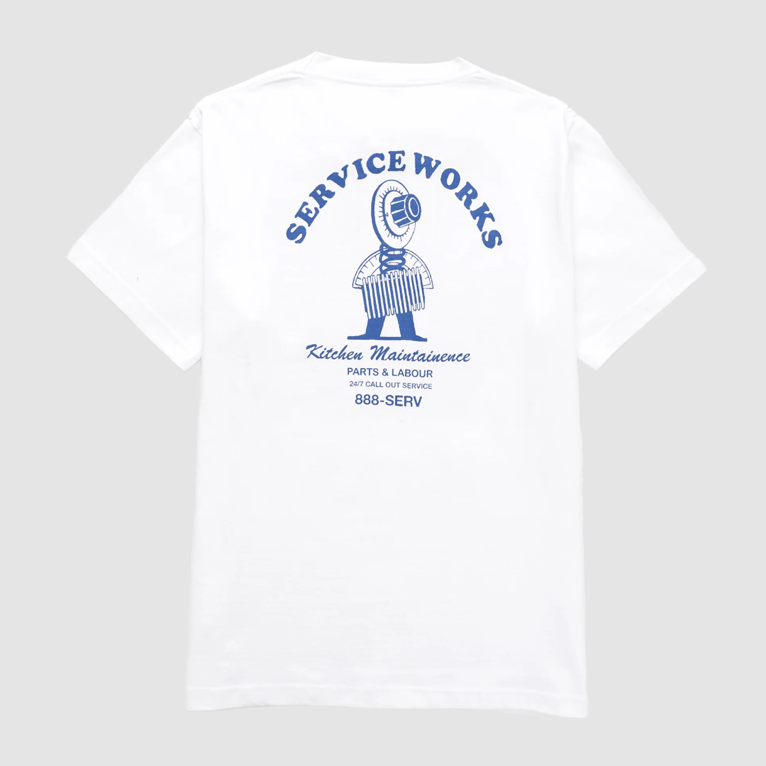 Maintenance Tee White