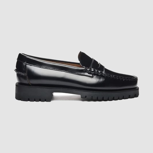 Dan Lug Mocassin W Black