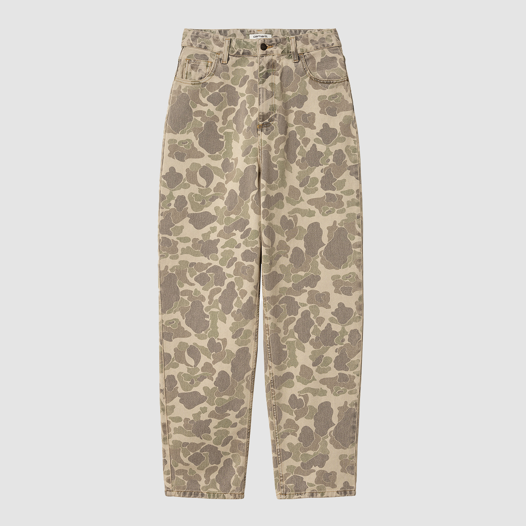 W' Duck Orrel Pant Camo Duck Black Bleached