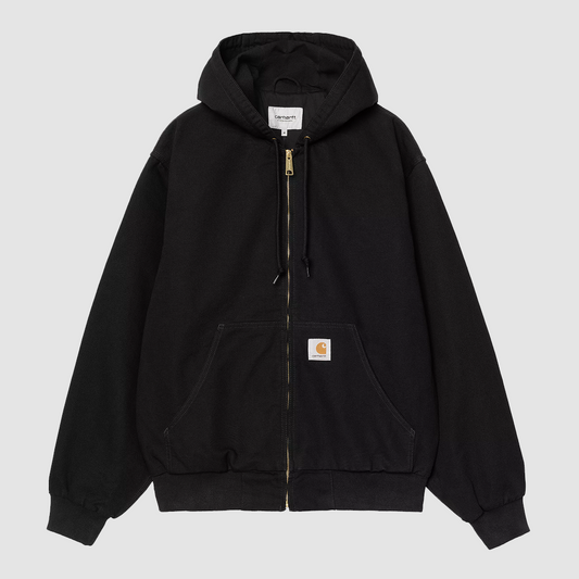 OG Active Jacket Black Rinsed