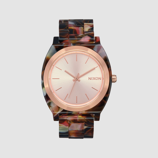 Time Teller Acetate Rose Gold / Pink Tortoise