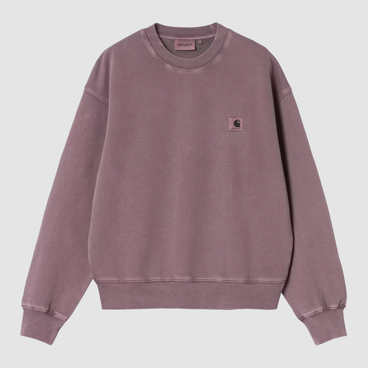 W' Nelson Sweat Phlox Garment Dyed