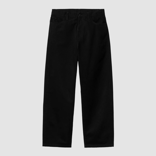 Landon Pant Twill Black Rinsed