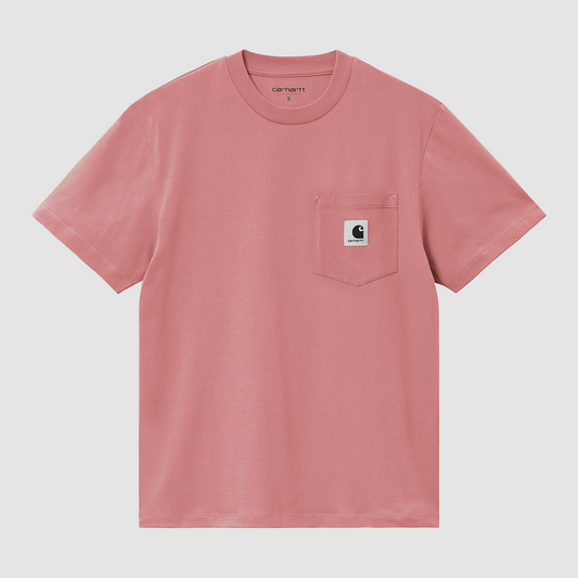 W' S/S Pocket T-Shirt Dusty Rose