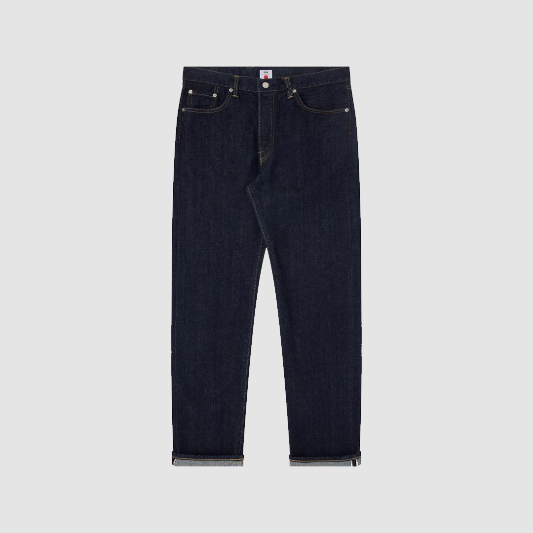 Loose Jeans Blue Rinsed