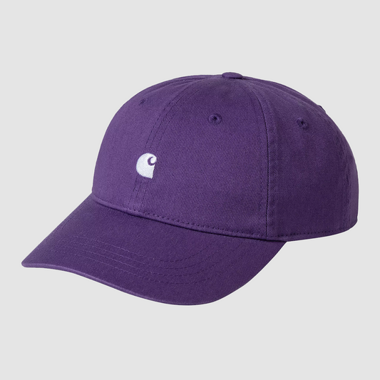 Madison Logo Cap Huckleberry / White