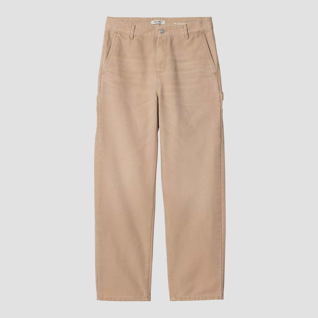 W' Pierce Pant Straight Dusty H Brown Stone Canvas