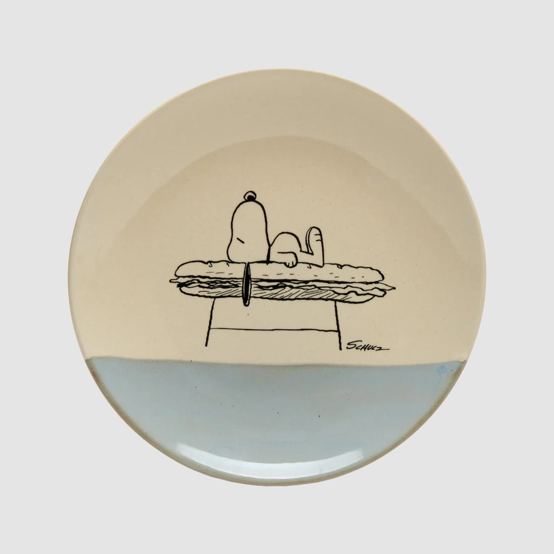 Assiette en Grès Peanuts Sando