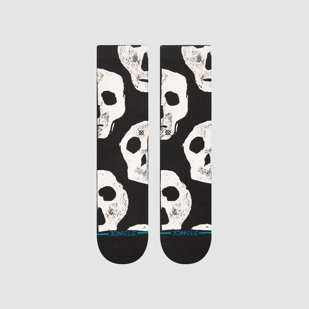 Jolly Rogers Crew Socks Black