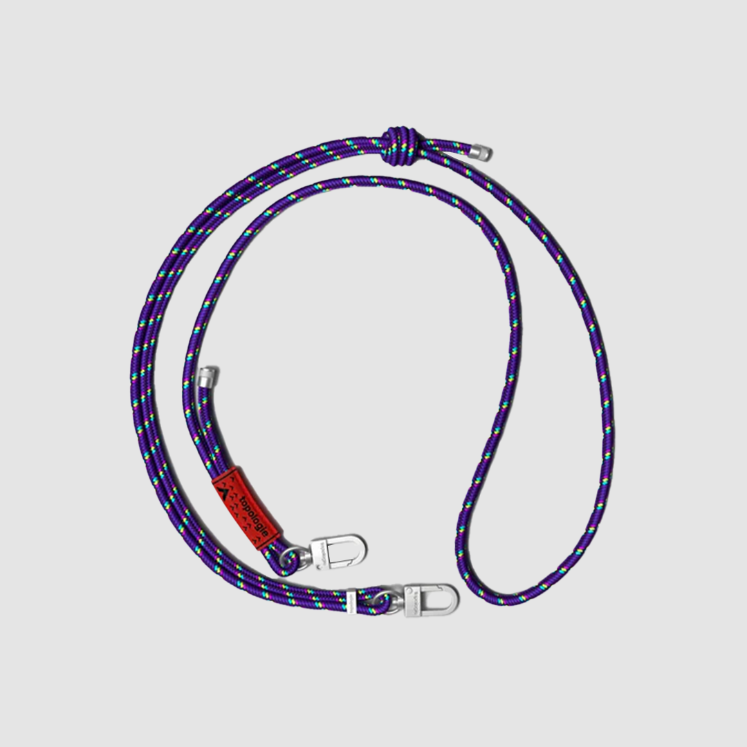 Topologie 6.0mm Rope Strap Purple Traffic