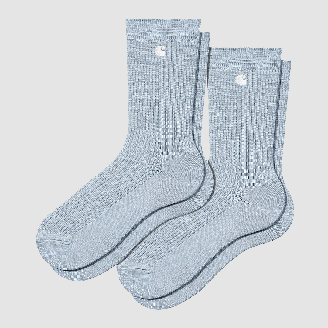 Madison Pack Socks Air Sky / White
