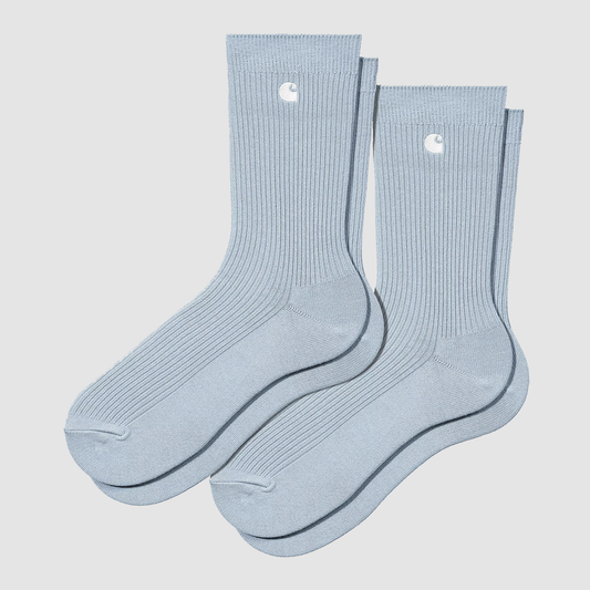 Madison Pack Socks Air Sky / White