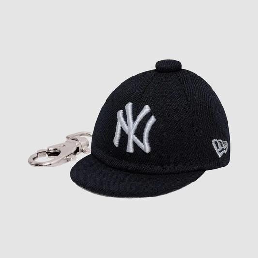Mini Cap Keychain New York Yankees Navy