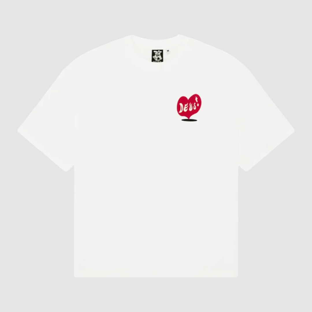 Deep Cut T-Shirt Vintage White