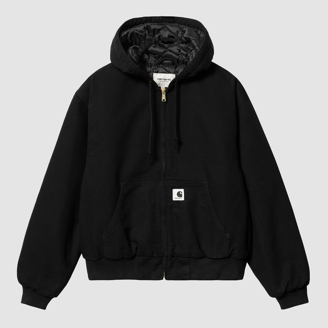 W' OG Active Jacket Black Rinsed