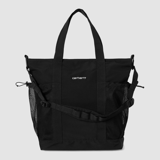 Irwin Tote Bag Black / Black / White