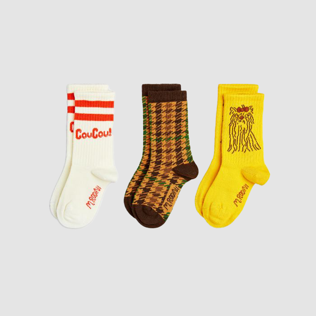 Coucou 3 Packs Socks Multi