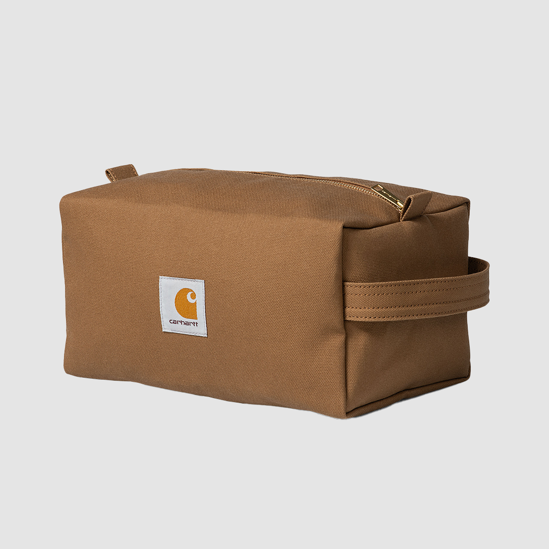 Canvas Washbag Hamilton Brown