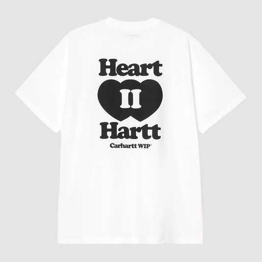 S/S Heart II Hartt T-Shirt White