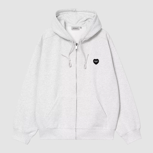 Hooded Heart II Hartt Sweat Jacket Ash Heather